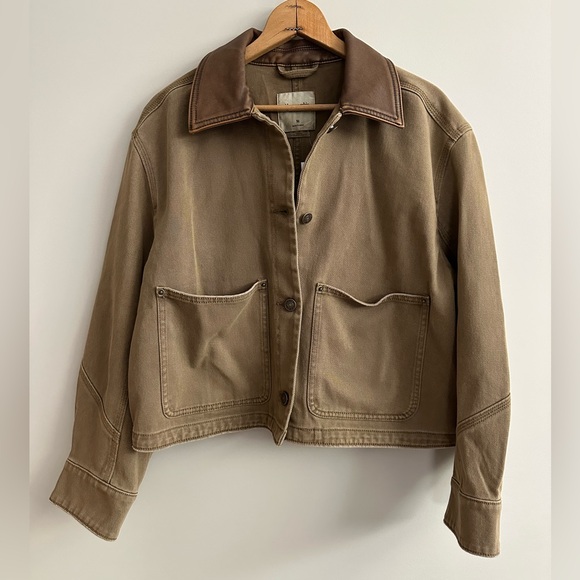 A&F Twill Barn Jacket - Picture 1 of 4